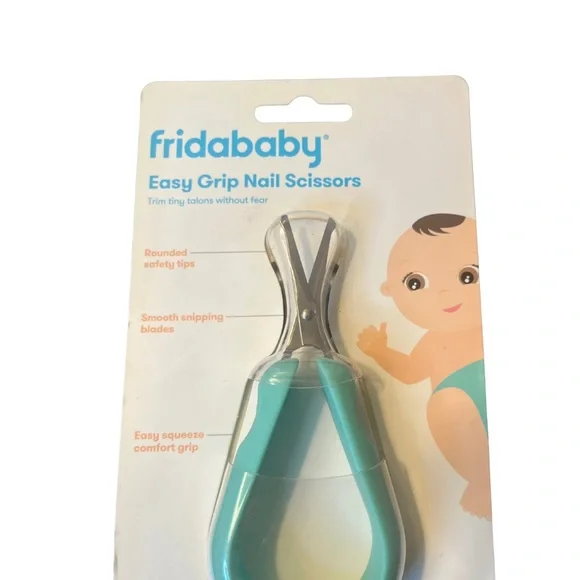 Fridababy Easy Grip Nail Scissors NIB - Picture 4 of 9